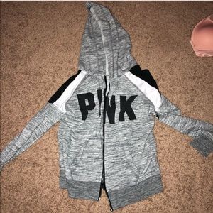 VS PINK zip up jacket